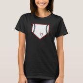Baseball Softball Ball T-Shirt (Vorderseite)