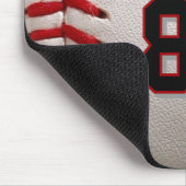 Baseball Softball Benutzerdefinierter Name und Num Mousepad (Ecke)