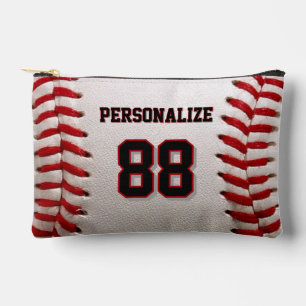 Baseball Softball Benutzerdefinierter Name und Num Zubehörtasche