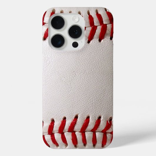 Baseball Softball Case-Mate iPhone Hülle (Rückseite)