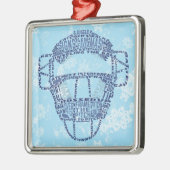 Baseball Softball Catcher's Mask Ornament (Links)