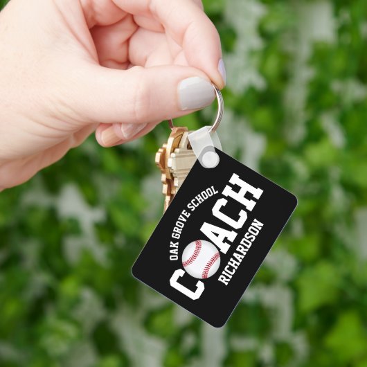 Baseball / Softball-Coach Schlüsselanhänger (Hand)