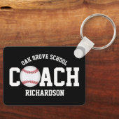 Baseball / Softball-Coach Schlüsselanhänger (Vorderseite)