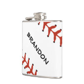 Baseball-Softball-Design-Flasche Flachmann (Links)
