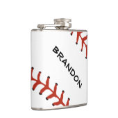 Baseball-Softball-Design-Flasche Flachmann (Rechts)