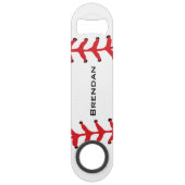 Baseball Softball Design Flaschenöffner (Vorderseite)