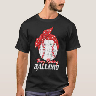 Baseball Softball-Ehefrau Mama beschäftigt sich mi T-Shirt