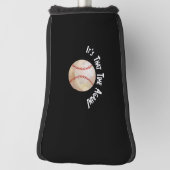 Baseball Softball Es ist diese Zeit wieder Super F Golf Headcover (Rotieren 90)