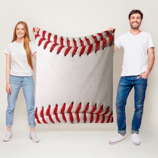 Baseball Softball Fleecedecke (Beispiel)