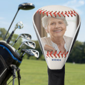 Baseball Softball Foto Name Golf Headcover