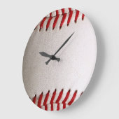 Baseball Softball Große Wanduhr (Winkel)