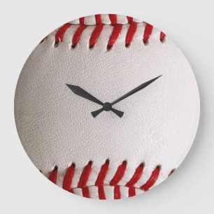 Baseball Softball Große Wanduhr