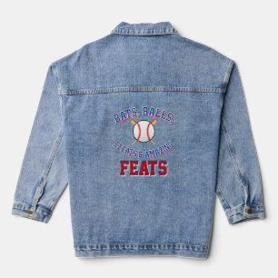 Baseball/Softball Jeansjacke