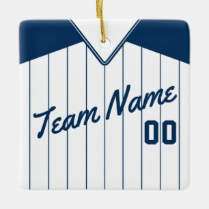 Baseball Softball Jersey Personalisiertes Ornament
