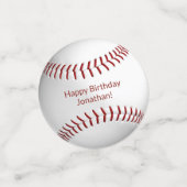 Baseball Softball Jungs Geburtstagsparty Konfetti (Klein Vorderseite)