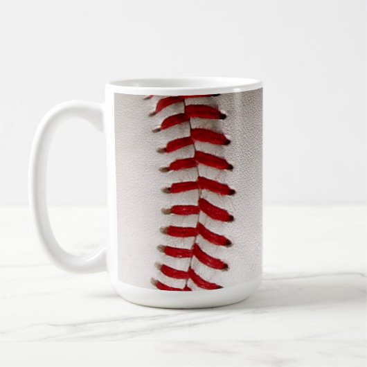 Baseball Softball Kaffeetasse (Links)