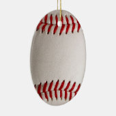 Baseball Softball Keramik Ornament (Rechts)