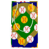 Baseball/Softball Kleine Geschenktüte (Vorderseite)
