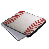 Baseball Softball Laptopschutzhülle (Vorne Knopf)
