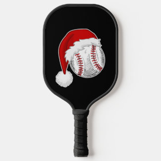 Baseball, Softball-Liebhaber - Xmas Weihnachtsmann Pickleball Schläger