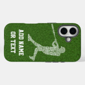 Baseball Softball Player Terminologie Case-Mate iPhone Hülle (Rückseite (Horizontal))