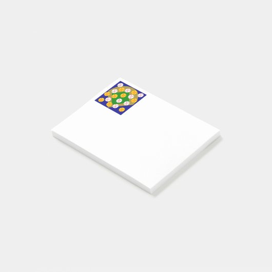 Baseball/Softball Post-it Klebezettel (angewinkelt)