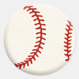 Baseball/Softball-Round-Stickers Runder Aufkleber