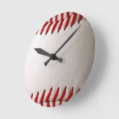 Baseball Softball Runde Wanduhr (Winkel)