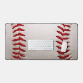 Baseball Softball Schreibtischunterlage (Tastatur & Maus)