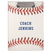Baseball Softball Sport Coach Klemmbrett (Vorderseite)