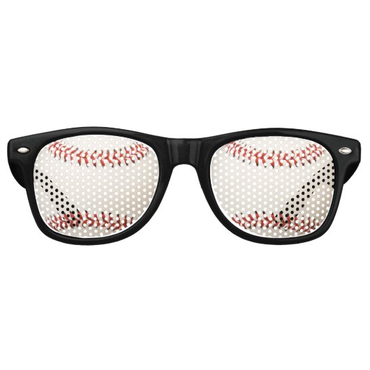 Baseball Softball Sport Player Athlete Partybrille (Vorderseite)