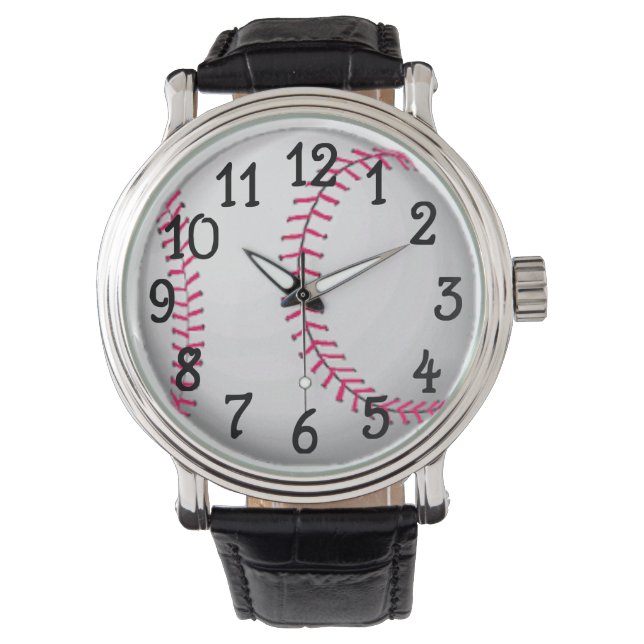 Baseball Softball Watch Armbanduhr (Vorderseite)