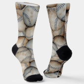 Baseball Softballs Socken (Gewinkelt)