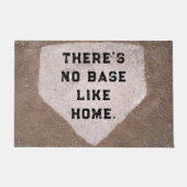 Baseball-Spaß Fußmatte (Vorderseite)