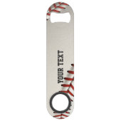Baseball Speedflaschenöffner (Rückseite)