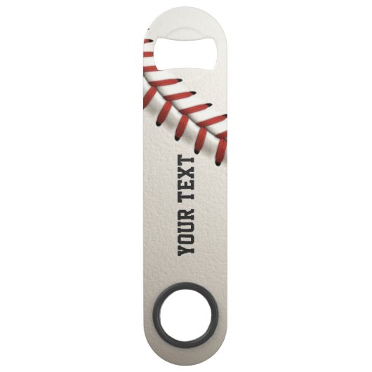 Baseball Speedflaschenöffner (Vorderseite)