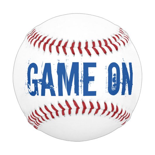 Baseball-Spiel auf Baseball (Vorderseite)