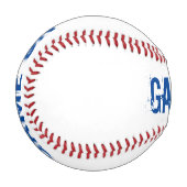 Baseball-Spiel auf Baseball (Vorderseite Links)