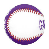 Baseball-Spiel auf Baseball (Vorderseite Links)