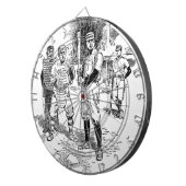 Baseball: Spieler Dartscheibe (Vorderseite rechts)