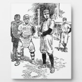 Baseball: Spieler Fotoplatte (Vorderseite)