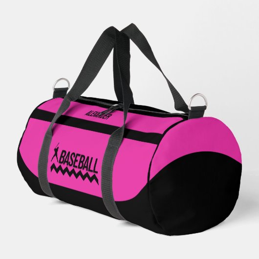 Baseball Spieler, Geburtstagsgeschenk, Baseball Te Duffle Bag (Linke Seite)