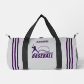 Baseball-Spieler, Geburtstagsgeschenk, Team Duffle Bag (Vorderseite)