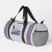 Baseball-Spieler, Geburtstagsgeschenk, Team Duffle Bag (Rechte Ecke)
