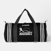 Baseball-Spieler, Geburtstagsgeschenk, Team Duffle Bag (Vorderseite)