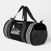 Baseball-Spieler, Geburtstagsgeschenk, Team Duffle Bag (Rechte Ecke)
