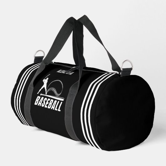 Baseball-Spieler, Geburtstagsgeschenk, Team Duffle Bag (Linke Seite)