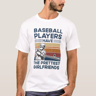 Baseball-Spieler haben die Hübschen Girlfriends SP T-Shirt