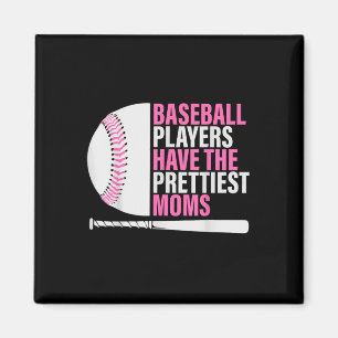Baseball-Spieler haben die Hübschen Mamas Baseball Magnet
