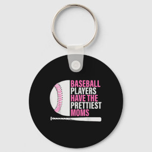 Baseball-Spieler haben die Hübschen Mamas Baseball Schlüsselanhänger